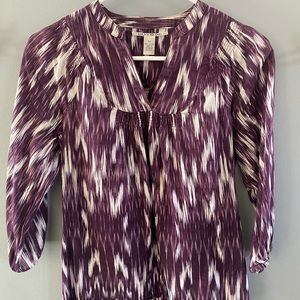 Lucky brand purple XS top